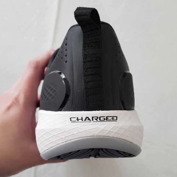 NEW Under Armour Charged Commit TR 3 3023703-001 Men's Black/White Size 9.5 - Picture 7 of 10